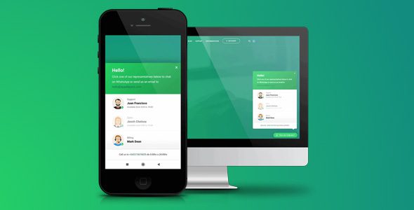 WhatsApp Chat Pro Plugin WordPress Features