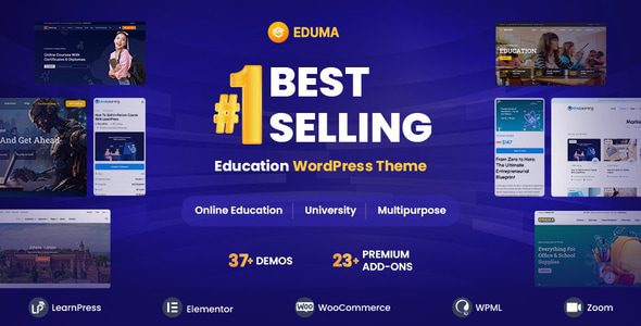 Eduma 5.8.2 – Education WordPress Theme