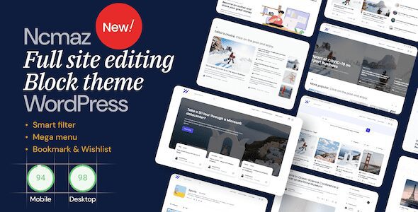 Ncmaz Theme WordPress Features