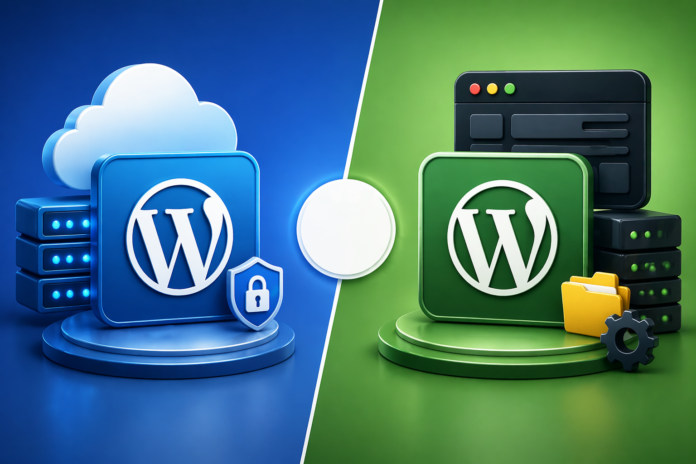 WordPress works behind